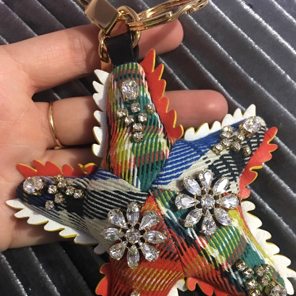 Burberry Phil the Starfish Cashmere Key Chain - Picture 4 of 6